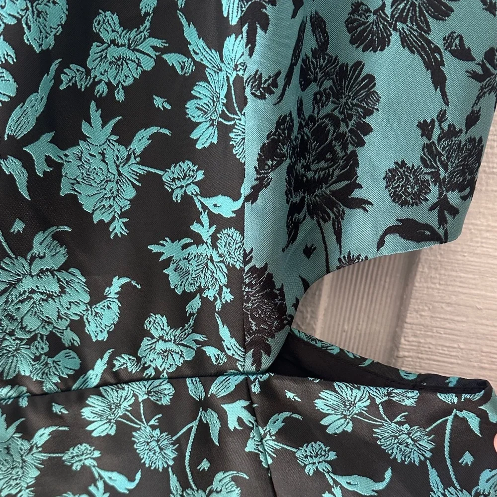 Anthropologie Hutch Floral Cutout Dress Wedding Guest Cocktail Size 14 NWT - Picture 5 of 5